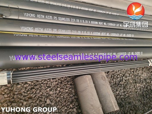 ASTM A335 Kelas P9 P11 P22 P91 Pipa Baja Alloy Untuk Aplikasi Suhu Dan Tekanan Tinggi