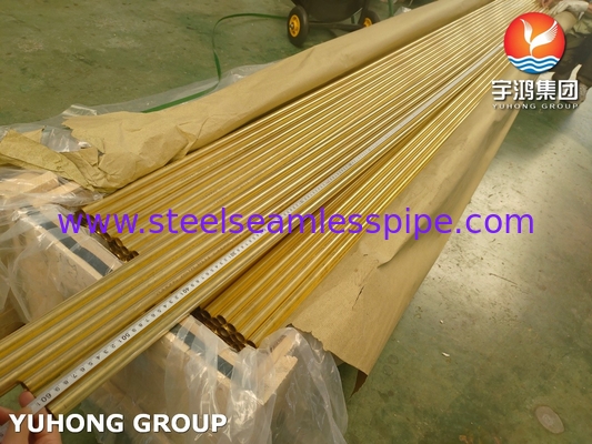 ASTM B111 / ASME SB111 C44300 Tabung paduan tembaga