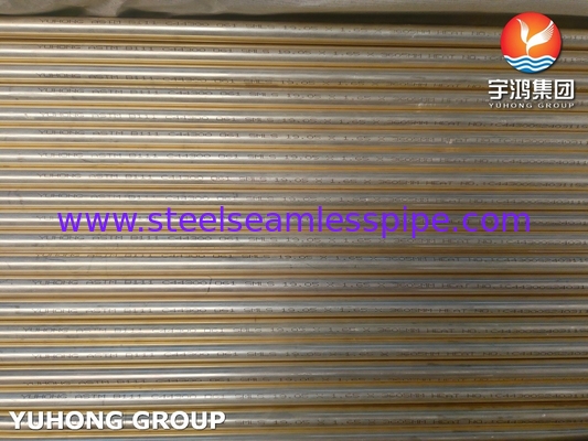 ASTM B111 / ASME SB111 C44300 Tabung paduan tembaga