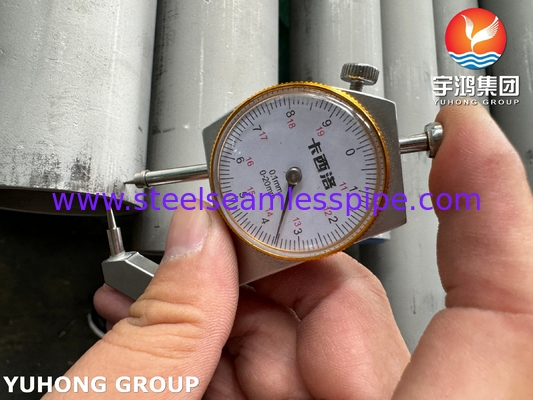 ASME SA213 TP316L Tabung tanpa jahitan dari stainless steel untuk aplikasi pembangkit listrik