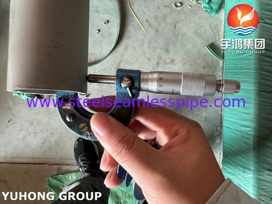 ASME SA213 TP316L Tabung tanpa jahitan dari stainless steel untuk aplikasi pembangkit listrik