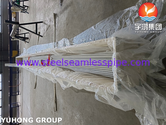 Stainless Steel Seamless 310H Tubes ASME SA213 untuk Aplikasi HRSG