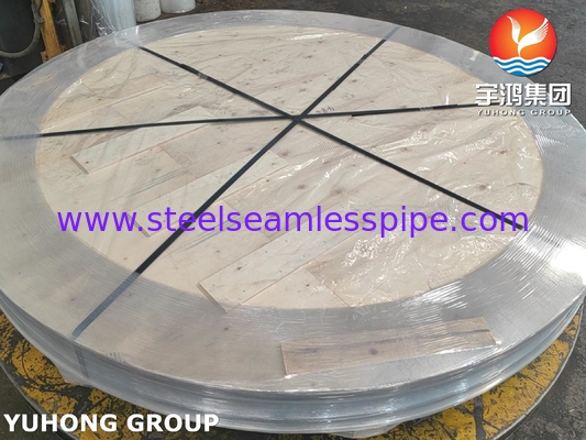 ASME SA516 Kelas 70N Carbon Steel Disc Forged Circle Plate untuk Kapal Tekanan