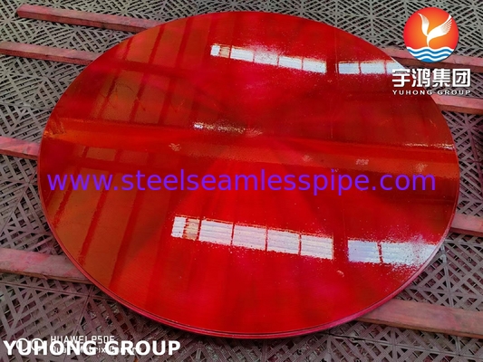 ASME SA516 Kelas 70N Carbon Steel Disc Forged Circle Plate untuk Kapal Tekanan
