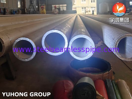 Tabung tanpa jahitan dari stainless steel ASME SA213 ASTM A213 Diiris dan diiris terang Diiris untuk aplikasi peralatan minyak