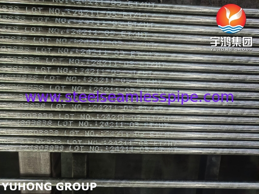 Baja paduan UNS K41545 tabung tanpa jahitan Chrome Moly SA213 T5 tabung boiler tanpa jahitan
