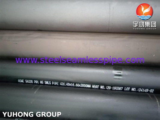 P91 Pipa tanpa jahitan baja paduan ASTM A335 untuk Column Reboiler Heater