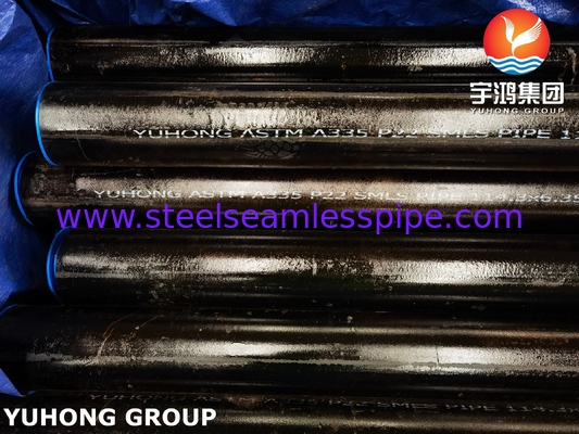 P22 Tabung Tanpa Jahit Baja Alloy ASME SA335 untuk Pemanas Pemanasan