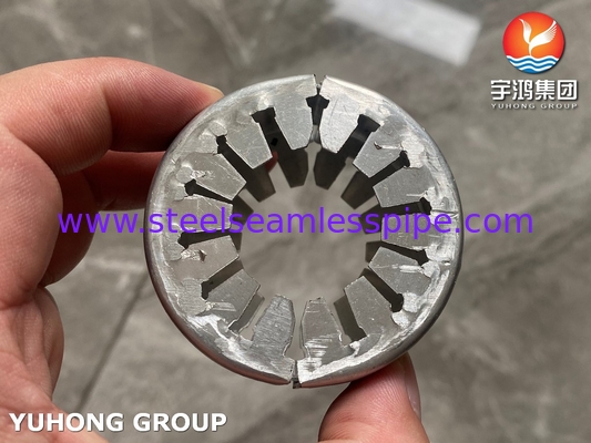 Stainless Steel Pipe Hoop Untuk Pin Tube Heat Exchangers Boiler Dan Condensers
