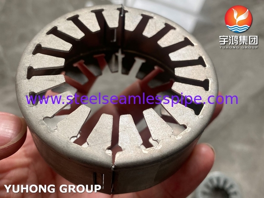 Stainless Steel Pipe Hoop Untuk Pin Tube Heat Exchangers Boiler Dan Condensers