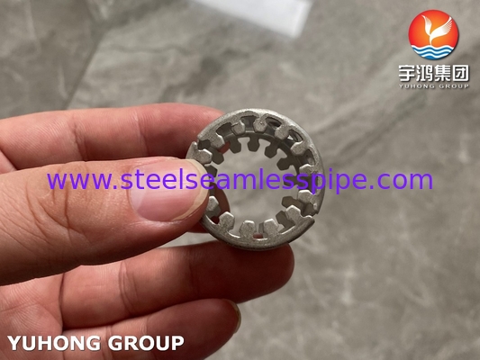 Stainless Steel Pipe Hoop Untuk Pin Tube Heat Exchangers Boiler Dan Condensers