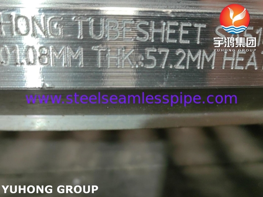 ASTM A516/ASME SA516 Gr.70/Gr.70N Tubesheet Dalam Penukar Panas Kapal Tekanan Boiler