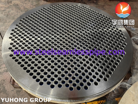 ASTM A516/ASME SA516 Gr.70/Gr.70N Tubesheet Dalam Penukar Panas Kapal Tekanan Boiler