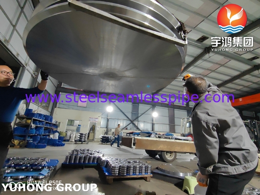 ASTM A516/ASME SA516 Gr.70/Gr.70N Tubesheet Dalam Penukar Panas Kapal Tekanan Boiler