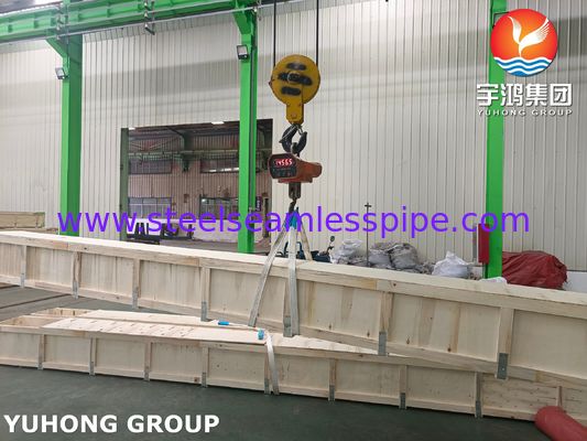 Tabung Seamless Paduan Nikel B163 UNS N08825 25.4MM*2.11MM*5555MM NOMOR PANAS.175-122