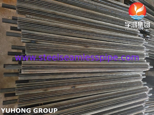 ASTM A179 Steel Karbon Longitudinal Fin Tube Untuk Menara Pendingin