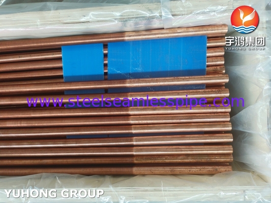 ASTM B111 ASME SB111 C12200 TP 2 tabung tanpa jahitan