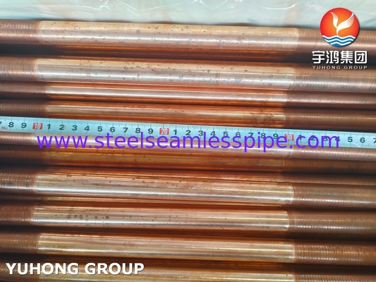 ASTM B111 ASME SB111 C12200 TP 2 tabung tanpa jahitan