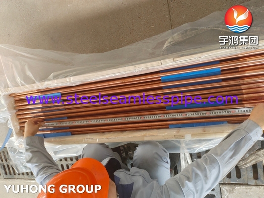 ASTM B111 ASME SB111 C12200 TP 2 tabung tanpa jahitan
