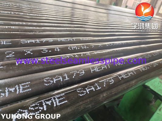 ASTM A179 Tabung Penukar Panas Baja Karbon Cold Drawn Tube CD CD