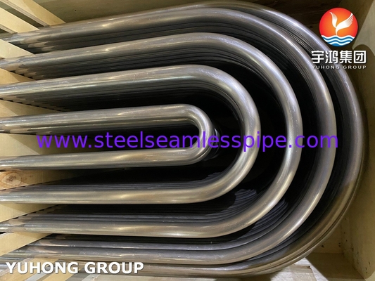 ASME SB163 UNS N04400 Nikel Tembaga Alloy Heat Exchanger Tube Monel 400 U Tube