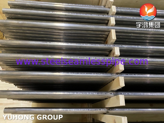 ASME SB163 UNS N04400 Nikel Tembaga Alloy Heat Exchanger Tube Monel 400 U Tube