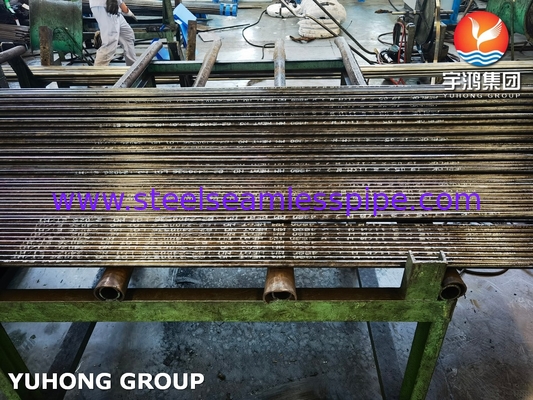19.05MM SA179 Boiler Tube ASME SA179 untuk Stripper Feed Bottom Exchanger