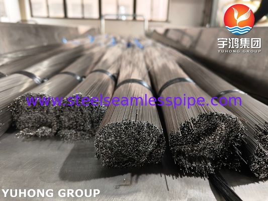 Tabung Kapiler Baja Tahan Karat SUS304 Bright Annealed Untuk Instrumen Medis ISO9626