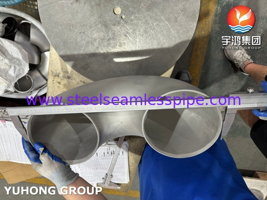 ASTM B366 NO8810 Deg 180 Kembali siku tahan korosi air laut