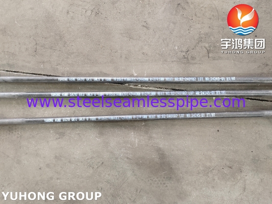 Baja karbon ASME SA210 GR C tabung U Bend Seamless untuk Superheater