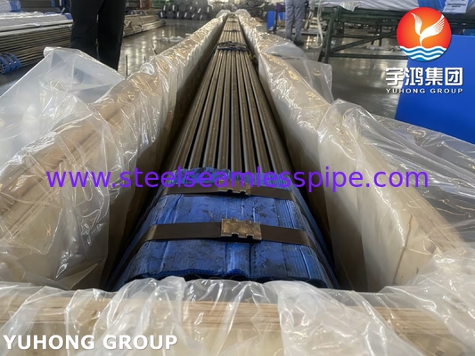 ASTM A179 / ASME SA179 Aplikasi Boiler Penukar Panas Tabung U Bend Steel Seamless