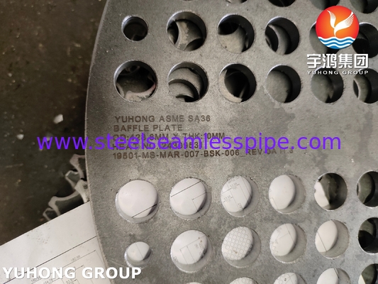 Bagian-bagian penukar panas BAFFLE PLATE SA387 GR.11 CL.2 A36