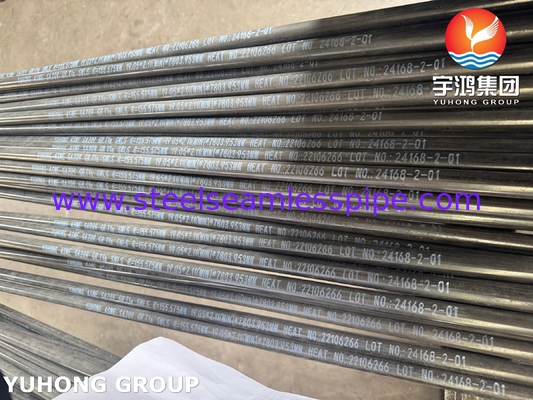 Boiler baja paduan dan tabung superheater ASME SA209 T1 T1a T1b tanpa jahitan