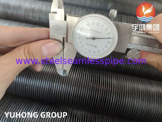 ASME SA179 Fin Tube Embedded Type with A1060 Aluminium Fins Pull Test Pass