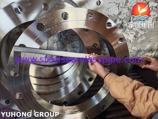 ASTM A182 F904L / UNS N08904 Baja tahan karat Slip On Flange B16.5 SORF Flange