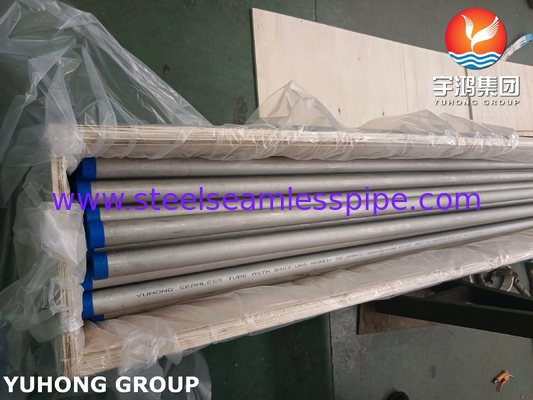 ASTM B407 Incoloy 800H / UNS N08810 / 1.4958 tabung baja paduan tanpa jahitan