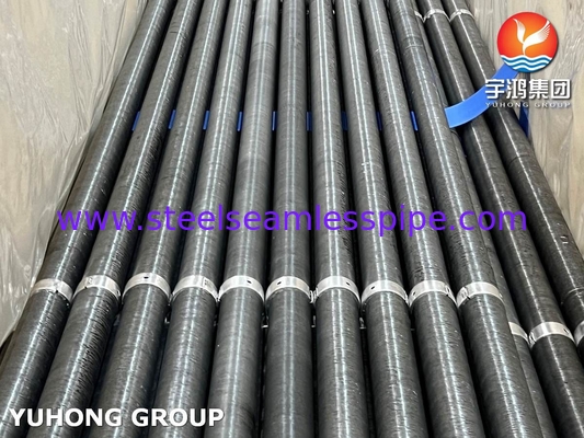 ASTM A179 Karbon Steel Fin Tube Aluminium G Fin Type Untuk Menara Pendingin Kering