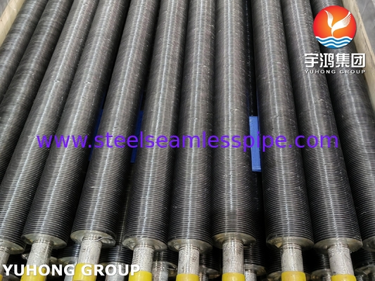 Tabung Fin Steel Karbon ASME SA179 dengan Aluminium Fin Strip 1060 Kinerja Termal Tinggi Untuk Air Cooler