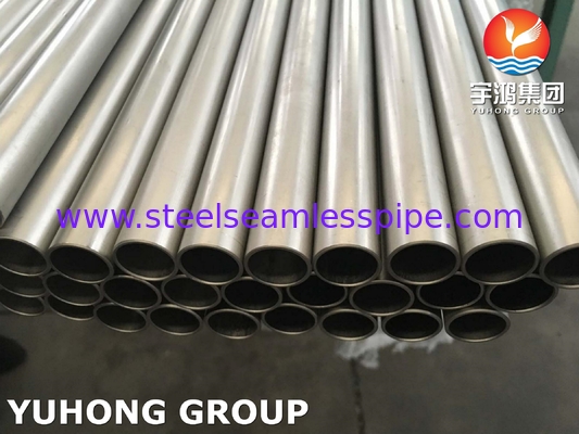 ASME SB338 / ASTM A338 GR.7 Tabung tanpa jahitan paduan titanium