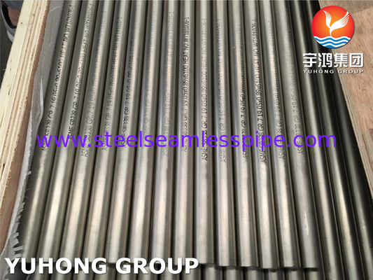 ASME SB338 / ASTM A338 GR.7 Tabung tanpa jahitan paduan titanium