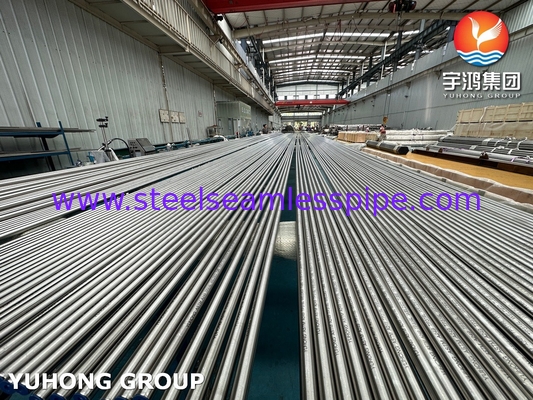 Tabung penukar panas tabung las baja tahan karat ASME SA249 TP316L