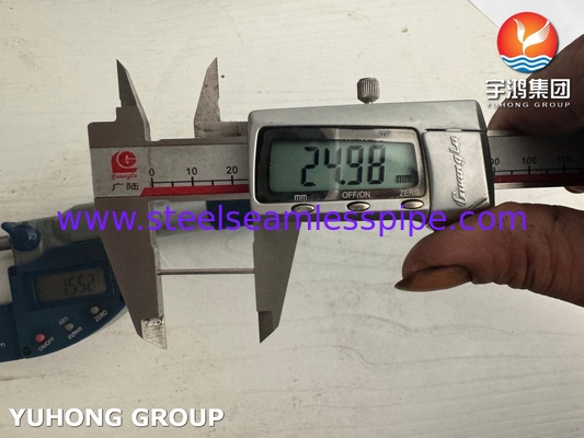 ASTM A269 TP316 Stainless Steel Welded Capillary Tubes 1,8*25mm Tabung Presisi Tinggi