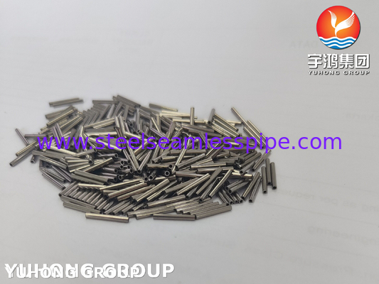 ASTM A269 TP316 Stainless Steel Welded Capillary Tubes 1,8*25mm Tabung Presisi Tinggi