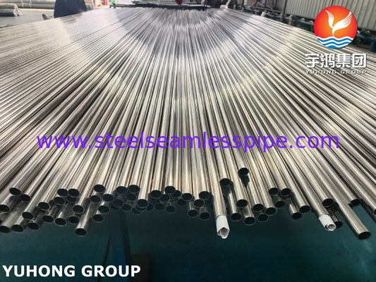 ASTM A249 / ASME SA249 TP304 Stainless Steel Tube Welded Heat Exchanger Tube