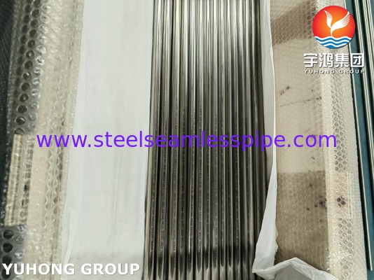 ASTM A249 / ASME SA249 TP304 Stainless Steel Tube Welded Heat Exchanger Tube
