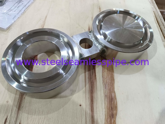 ASTM A182 F53 Super Duplex Steel Spectacle Gambar Delapan Blind Flange B16.48