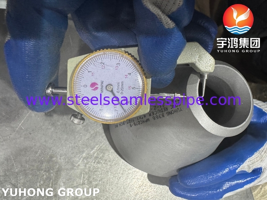 ASTM B366 WPHC276 N10276 Baja Alloy Fitting Reducer Konsentris B16.9