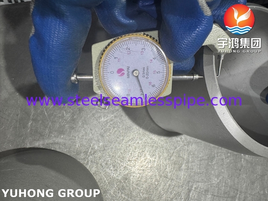 ASTM B366 WPHC276 N10276 Baja Alloy Fitting Reducer Konsentris B16.9