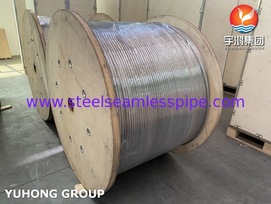 ASTM A269 TP316L Stainless Steel Coil Seamless Tube NACE MR0175 Kesesuaian