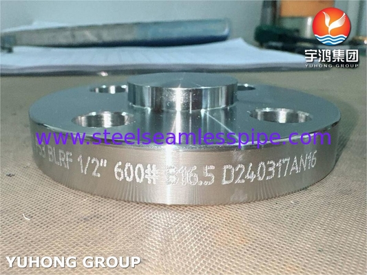 ASTM A182 F53 Duplex Steel Forged Blind Face Flange B16.5